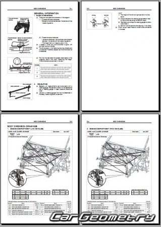 Daihatsu Cuore & Charade (L276) 2007-2013 Body Repair Manual