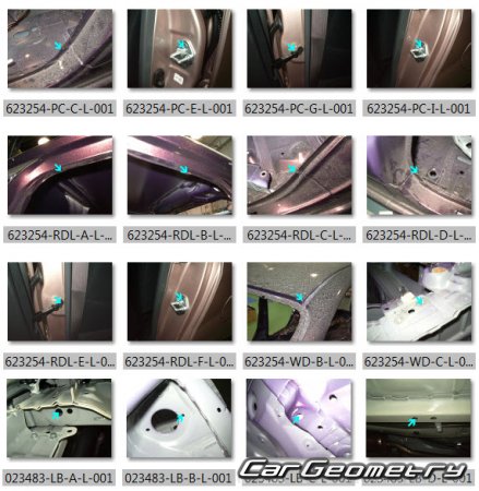 Daihatsu Cuore & Charade (L276) 2007-2013 Body Repair Manual