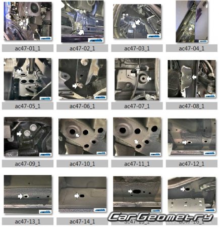 Размеры кузова Acura MDX 2021-2027 Body Repair Manual Размеры кузова Acura MDX 2021-2027 Body Repair Manual