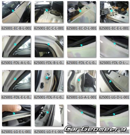 Кузовные размеры Subaru Impreza (GU) 2023-2028 BodyShop Manual Кузовные размеры Subaru Impreza (GU) 2023-2028 BodyShop Manual