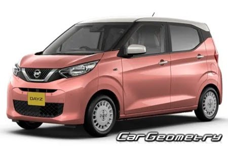   Nissan Dayz (B4# Series) 2019-2023,   Nissan Dayz Highway Star (B4# Series) 2019-2023