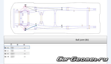Mitsubishi Triton (LC2T) 2024-2030 (RH Japanese market) Body dimensions