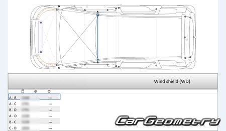 Honda Freed (GT1 GT2 GT3 GT4)  2024 (RH Japanese market) Body dimensions