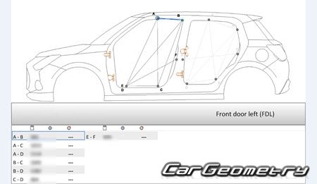 Suzuki Swift 2024-2031 (RH Japanese market) Body dimensions