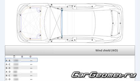Honda Accord e:HEV (CY2) 2024-2029 (RH Japanese market) Body dimensions Honda Accord e:HEV (CY2) 2024-2029 (RH Japanese market) Body dimensions