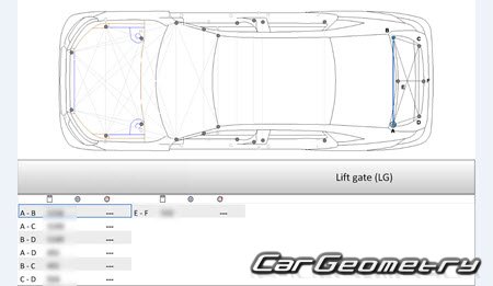 Honda Accord e:HEV (CY2) 2024-2029 (RH Japanese market) Body dimensions Honda Accord e:HEV (CY2) 2024-2029 (RH Japanese market) Body dimensions