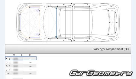 Honda Accord e:HEV (CY2) 2024-2029 (RH Japanese market) Body dimensions Honda Accord e:HEV (CY2) 2024-2029 (RH Japanese market) Body dimensions