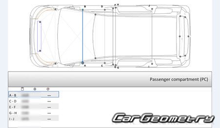 Honda Freed e:Hev (GT5 GT6 GT7 GT8)  2024 (RH Japanese market) Body dimensions
