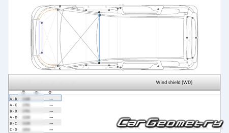 Honda Freed e:Hev (GT5 GT6 GT7 GT8)  2024 (RH Japanese market) Body dimensions