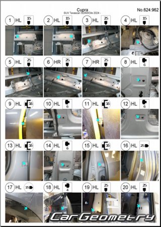 Cupra Tavascan (KR1) 20242030 Body Repair Manual