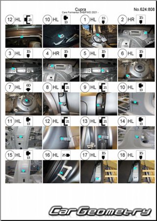 Cupra Formentor (KM) 2020-2027 Body Repair Manual