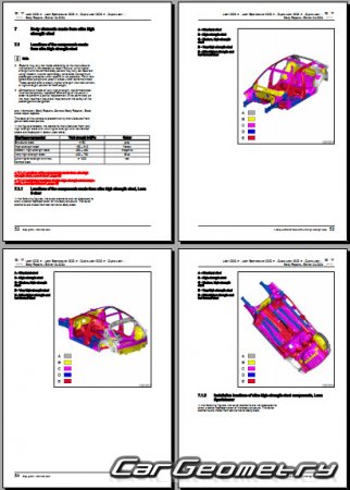 Cupra Leon (KU) 2020-2027 Body repair manual
