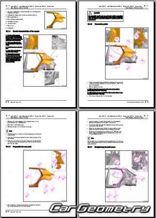 Cupra Leon (KU) 2020-2027 Body repair manual