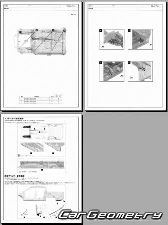 Mitsubishi Triton (LC2T) 2024-2030 (RH Japanese market) Body dimensions