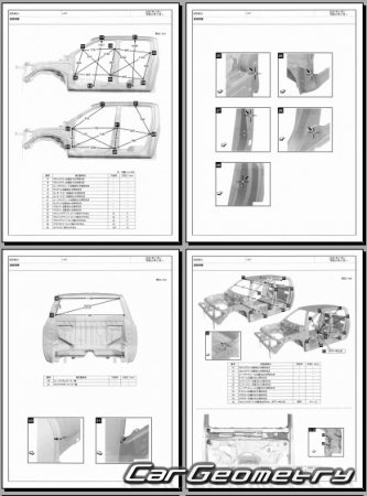 Mitsubishi Triton (LC2T) 2024-2030 (RH Japanese market) Body dimensions