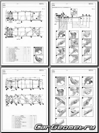 Mitsubishi Triton (LC2T) 2024-2030 (RH Japanese market) Body dimensions