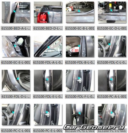 Mitsubishi Triton (LC2T) 2024-2030 (RH Japanese market) Body dimensions