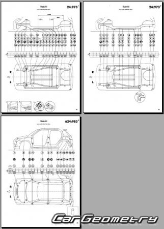 Suzuki Swift 2024-2031 (RH Japanese market) Body dimensions