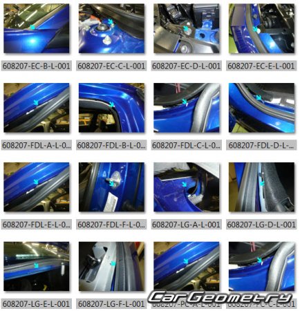 Honda Accord e:HEV (CY2) 2024-2029 (RH Japanese market) Body dimensions