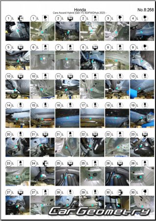 Honda Accord e:HEV (CY2) 2024-2029 (RH Japanese market) Body dimensions