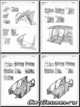 Honda Odyssey e:Hev (RC4 RC5) 2020-2025 (RH Japanese market) Body dimensions
