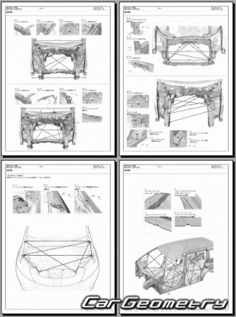 Honda Odyssey e:Hev (RC4 RC5) 2020-2025 (RH Japanese market) Body dimensions