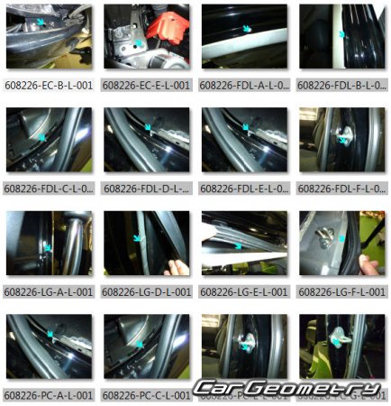 Honda Freed e:Hev (GT5 GT6 GT7 GT8)  2024 (RH Japanese market) Body dimensions