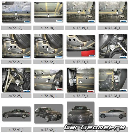 ������� ������ Audi A6 (4H,C8) 2018-2025 Body Repair Manuals