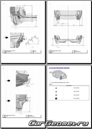 Toyota 4Runner & 4Runner HV  2025 Collision shop manual