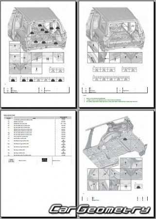 Toyota 4Runner & 4Runner HV  2025 Collision shop manual