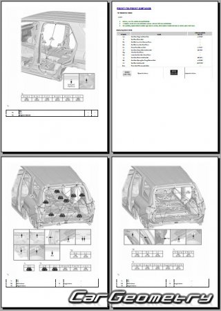 Toyota 4Runner & 4Runner HV  2025 Collision shop manual