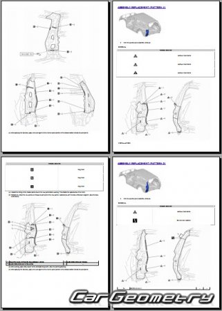 Toyota 4Runner & 4Runner HV  2025 Collision shop manual