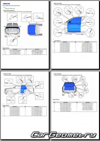 Toyota 4Runner & 4Runner HV  2025 Collision shop manual
