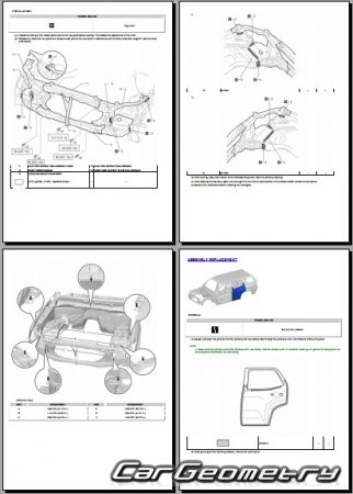 Toyota 4Runner & 4Runner HV  2025 Collision shop manual