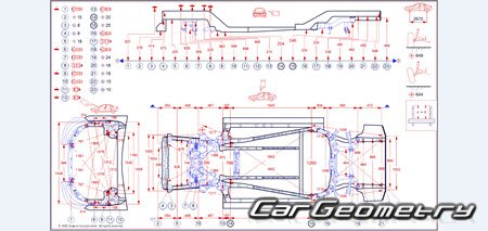   Subaru Forester (SL) 2025-2030 Body dimensions