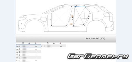 �������� ������� Honda Prologue 2024-2030 Body Repair Manual
