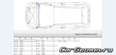 Honda Jazz / Fit (GR) с 2020 Body dimensions Honda Jazz / Fit (GR) с 2020 Body dimensions