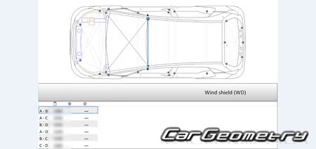 Honda Jazz / Fit (GR) с 2020 Body dimensions Honda Jazz / Fit (GR) с 2020 Body dimensions
