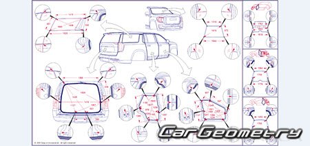   Chevrolet Suburban 2021-2027 Body dimensions