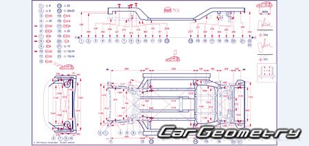 Кузовные размеры Hyundai Kona (SX2) 2023-2029 Кузовные размеры Hyundai Kona (SX2) 2023-2029