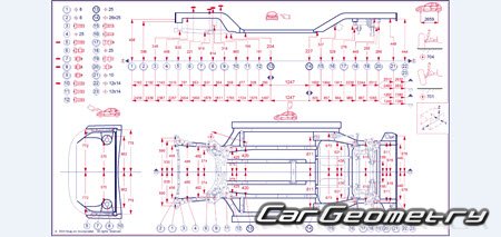 Кузовные размеры Hyundai Kona (SX2) 2023-2029 Кузовные размеры Hyundai Kona (SX2) 2023-2029