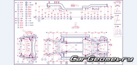 Размеры кузова Hyundai Sonata (DN8) 2024-2026 Body Repair Manual Размеры кузова Hyundai Sonata (DN8) 2024-2026 Body Repair Manual