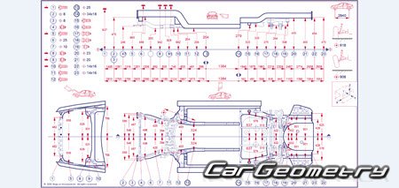 Кузовные размеры Hyundai Sonata Hybrid (DN8 HEV) 2024-2026 Кузовные размеры Hyundai Sonata Hybrid (DN8 HEV) 2024-2026