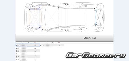 Размеры кузова Hyundai Sonata (DN8) 2024-2026 Body Repair Manual Размеры кузова Hyundai Sonata (DN8) 2024-2026 Body Repair Manual