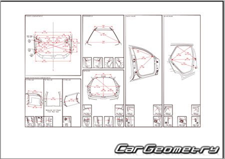 ������� ������ Hyundai Tucson (NX4) 2021-2027 Body Repair Manual