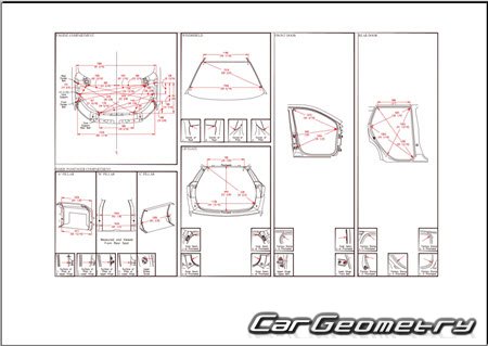 Кузовные размеры GMC Terrain 2025-2030 Body dimensions Кузовные размеры GMC Terrain 2025-2030 Body dimensions