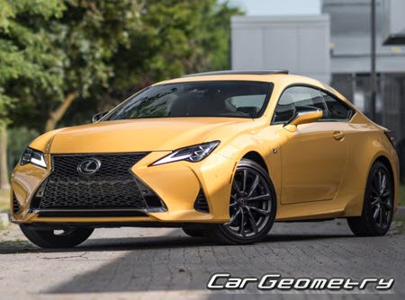 �������� ������� ������ RC200T, ��������� ������ Lexus RC300, ����������� ������� ������ Lexus RC350