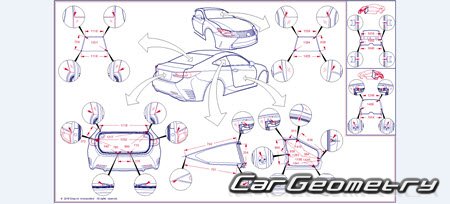 Lexus RC200T, RC300, RC350 2021-2025 Collision Repair manual