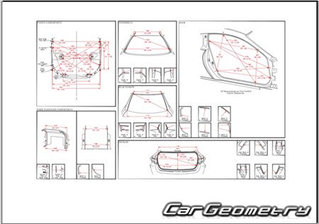 Lexus RC200T, RC300, RC350 2021-2025 Collision Repair manual