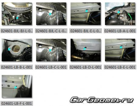   Subaru Forester (SL) 2025-2030 Body dimensions